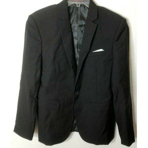 Uninukoo Men's Men's Slim Fit One Button Notch Lap